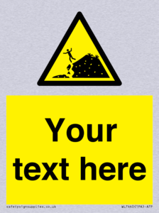 Custom Warning sand dunes